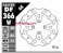 DF366W  GALFER FRONT Wave Rotor - '17-22 Kawasaki Pro Z125