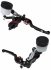 Braking MC6603  16mm BRAKE Master Cylinder w/ FOLDING LEVER, Adjuster & Reservoir & Bracket