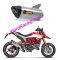 S-D9SO8-RT  Akrapovic Titanium Slip-on - '16-'18  Hyperstrada / Hypermotard