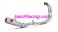 S-Y2R1-CUBSS   Akrapovic RACE Full System w/ Stainless Round Canister -Yamaha '14-'21  R25/ '16-'19 MT-03