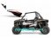 UTV Pro Armor - XP1K LOWER DOOR INSERT GRAPHIC KIT- WHITE LIGHTNING 2014    P141210WL