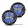 Rigid Industries 360 SERIES 4" LED OE Fog Light Drive Beam with Blue Backlight, Pair  36119