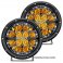 Rigid Industries LED Light Bar - 360  SERIES   -  6" LED OE Fog Light Spot Beam with Amber Backlight, Pair  36201