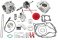 TB Parts TB  V2-1 155cc Big Bore Stroker Kit & VM26mm Carb/Kit - Kawasaki KLX110/ KLX110L/ SUZUKI DRZ110  TBW9256