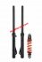 TB Parts TB Forks, HD springs w/Black TiN Coated uppers, & 350# DNM Shock kit – CRF110, TBW9543