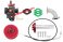 TB Parts TB Carb kit, Nibbi 19, & RED Billet Throttle - Yamaha TTR110, TBW9553