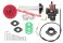 TB Parts TB Carb kit, Nibbi 24, & Black Billet Throttle - Yamaha TTR110, TBW9557