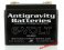 AntiGravity AG-802 Lithium 6V Small Case Battery Special Voltage Series | AG-802