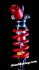 Bitubo CF002XXT11 XXT Monoshock | Adjustable Preload, Rebound, Compression & Length (309 mm) with Red Spring - CF Moto 450 SR 2023+