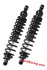 Bitubo HD004WME02V2 13" Dark Edition Twin Shocks | Adjustable Preload, Rebound & Length (331mm) - Harley Davidson