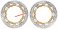 Brembo HPK SuperSport Brake Rotors 320mm w/ Gold Carrier for BMW, 208973751 (FREE EXPRESS SHIPPING)