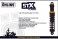 HD777  Harley-Davidson Ohlins Shocks  1990-22 FL Touring (Road King, Street Glide, Electra Glide etc)  Black Line   13"