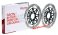 Brembo 320mm T-Drive Brake Rotors w/ Black Carrier - Honda CBR1000RR/ABS/SP, 208.A985.64 (FREE EXPRESS SHIPPING)