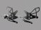 RS616k  Vortex Rear Sets - Yamaha '06-'16 R6 V2 Series - BLACK