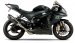 11181E0220  Yoshimura R-77 Stainless Slip-on Exhaust w/ Carbon Fiber Muffler - '12-'16 Suzuki GSX-R 1000