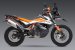Yoshimura  RS-4 Stainless Slip-On Exhaust, w/ Stainless Muffler - '19-23 KTM 790/890 Adventure   (16780BD520)