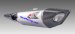 Yoshimura HAYABUSA 2021-25 Race R-11SQ-R Dual Stainless Slip-On Exhaust, w/ Stainless Mufflers, 1U0-592-L13G0