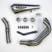 75-0418EM   Hindle Full Stainless Exhaust w/ Evolution Megaphone  Satin SS Can   XSR900 2016-2020