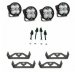 BAJA DESIGNS Squadron-R Sport Headlight Kit | Yamaha YXZ1000R (2016-2025), 447009 (FREE SHIPPING)
