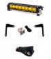 BAJA DESIGNS Can-Am Baja Amber S8 10 Inch Shock Mount Light Bar Kit - Can-Am 2017-24 Maverick X3, 447038 (FREE SHIPPING)