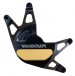 60-0419RC  Woodcraft Billet Alum.  RIGHT SIDE  Clutch Cover Protector Assembly - BLACK - '24-25 Yamaha R9