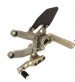 ATTACK REAR SETS -'13-'15 Triumph Daytona 675/R  711110G, 711110B