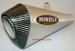 76-0790MC    Hindle Slip On Exhaust w/ Evolution  Megaphone Stainless Can and Carbon End Cap     790 DUKE  2018-20/890 Duke 2020-22