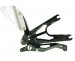 FXR-A01  GILLES Factor X Rear Sets - '09-'13 Aprilia RSV 4 / Factory/Tuono V4R  - BLACK