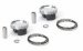 UTV -Holz Brand  RZR Stock Replacement Piston Kit, 760cc (80mm) 11:1 comp