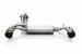 M-FI/SS/1H  Akrapovic Automotive Exhaust - Fiat Abarth 500 (Euro Model Only)- Slip on homologated exhaust system (w/o tail pipes)