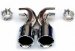 FS.POR.987.DLT-XX  Fabspeed Automotive Exhaust - Porsche-987 Boxster/Cayman Bolt-On Tips for Stock Muffler