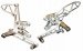 402110  ATTACK REAR SETS -'99-'02  Suzuki  SV 650