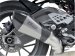 1520487  Yoshimura R-55 LE Titanium Slip-on (Carbon End Cap) - '14-16  S1000 R