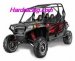 UTV Pro Armor -   2011 RZR 4 LE GRAPHIC KIT - CARBON FIBER RED W/ CUT OUTS  P111405RD