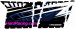 UTV Pro Armor -   2014 RZR-4 GRAPHIC KIT - STEALTH BLACK (BLUE CAGE) EXTREME W/CUT OUTS   P144405SBE