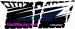 UTV Pro Armor -   2014 RZR-4 GRAPHIC KIT - STEALTH BLACK (BLUE CAGE) SOLID (NO CUT OUTS)   P144409SB