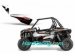 UTV Pro Armor - XP1K LOWER DOOR INSERT GRAPHIC KIT- WHITE LIGHTNING 2014    P141210WL