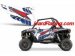 UTV Pro Armor -XP1K FULL DOOR GRAPHIC KIT- WHITE LIGHTNING 2015   P151405WL