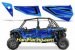 UTV Pro Armor -XP4 1000 LOWER DOOR INSERT GRAPHIC KIT- VOODOO BLUE  P154210VB
