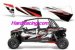 UTV Pro Armor -XP4 1000 LOWER DOOR INSERT GRAPHIC KIT- WHITE LIGHTNING  P144210WL