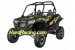 UTV Pro Armor -2013 RZR XP GRAPHIC KIT - STEALTH BLACK/GREEN W/ CUT OUTS   P132405BG