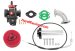 TB Parts TB Carb kit, Nibbi 19, & Black Billet Throttle - Yamaha TTR110, TBW9550