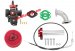 TB Parts TB Carb kit, Nibbi 19, & RED Billet Throttle - Yamaha TTR110, TBW9553