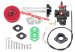 TB Parts TB Carb kit, Nibbi 24, & Black Billet Throttle - Yamaha TTR110, TBW9557