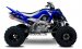 2388713  Yoshimura Yamaha DIRT/ATV RS-2 Stainless Slip On w/ Aluminum muffler- RAPTOR 700 /R/SE  '06-26