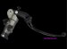 ACC-CY003N-C-20-NRST   Accossato Mastercylinder -   19x20 Billet Radial Brake Master Cylinder (CNC Worked) w/ Short Folding Lever