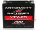 AntiGravity YTX20 Lithium Battery Extreme Power Series (XPS) Smallest Case Format | AG-YTX20