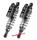 Bitubo HD004WMT03 13" WMT0 Twin Shocks w/ Piggyback Reservoir| Adjustable Preload, Rebound, Compression & Length (331mm) - Harley Davidson