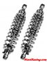 Bitubo HD031WME03 14" Chrome Edition Twin Shocks | Adjustable Preload, Rebound & Length (356mm) - Harley Davidson Sportster Models