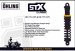 HD777  Harley-Davidson Ohlins Shocks  1990-22 FL Touring (Road King, Street Glide, Electra Glide etc)  Black Line   13"
